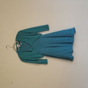 sweet Heart Rose  girl dress size 8 colors blue and black